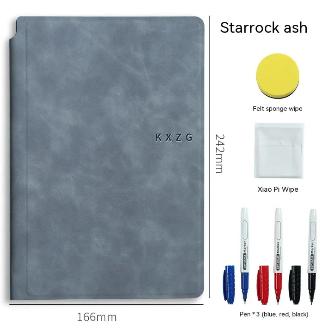 Leather Erasable Notebook