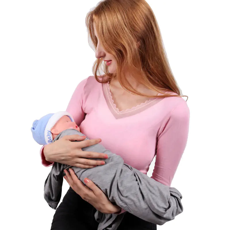 Button Nursing Scarf, Multi-Function Baby Care Cover