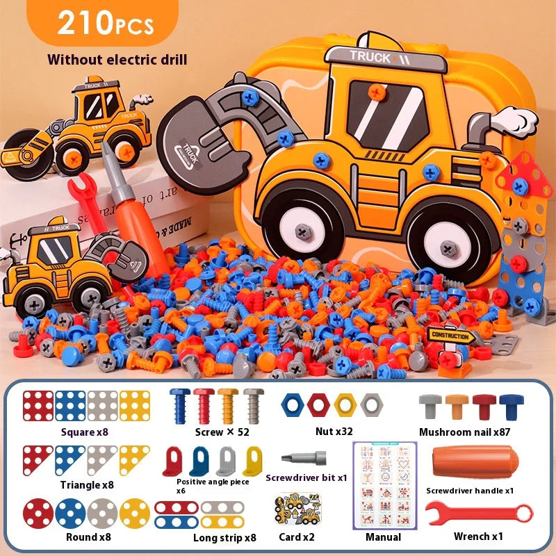 Kids' Electric Screw Tool Box