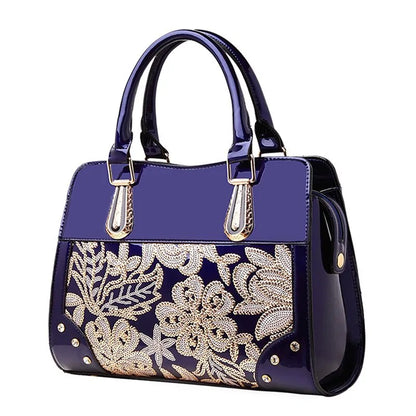 Glitter Sequin Flower Handbags