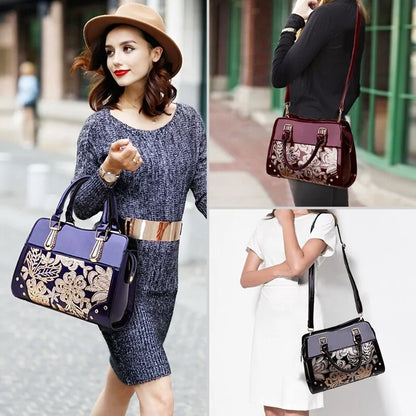 Glitter Sequin Flower Handbags