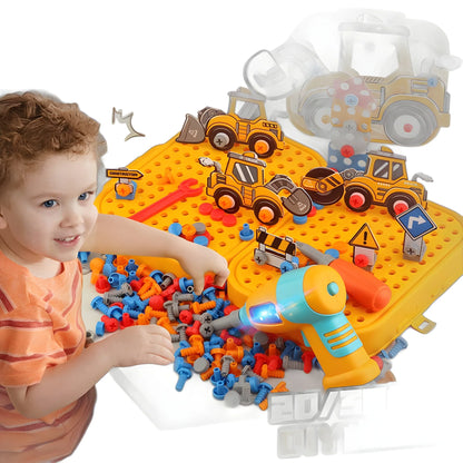 Kids' Electric Screw Tool Box
