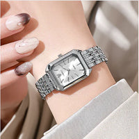 Silvery White