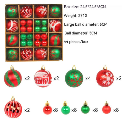 Colorful Christmas Ornament Ball Set