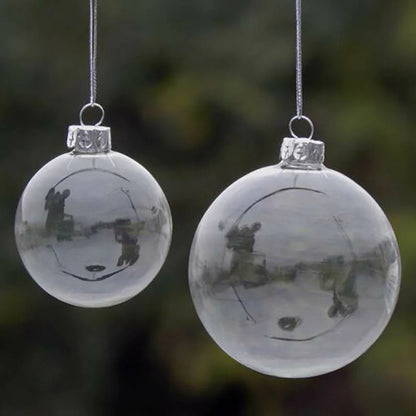 Clear Christmas Ornament Ball