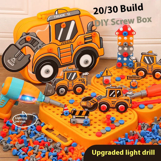 Kids' Electric Screw Tool Box