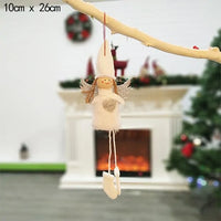 White Christmas Doll